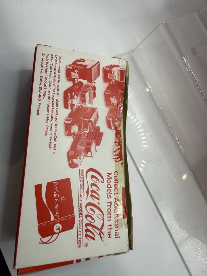 Lote de trabajo de vehículos promocionales Lledo Coca Cola modelos de coches/furgonetas diecast Foto 2 de 2