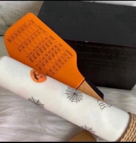 Rae Dunn 3 PC Halloween Kitchen Baking Cooking Utensils Set - 第 3/7 張圖片