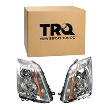 Driver and Passenger Side Headlight Assembly 2 Piece Set Halogen HLA88579