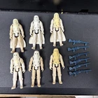 Vintage Star Wars 1980 Snowtrooper Lot of 6 w/guns
