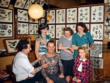 Vintage, Tattoo Art photography 11 x 14" Photo Print