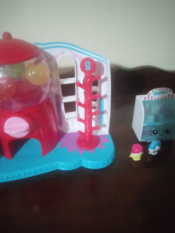 Máquina Shopkins Gumball + Lote Colección de Caramelos Feria de Alimentos Excelente Estado  Foto 3 de 4