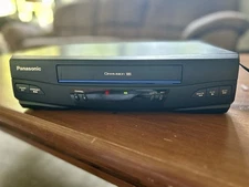 Panasonic VHS VCR PV-9450 Blue Line Omnivision 4-Head No Remote - Tested Works