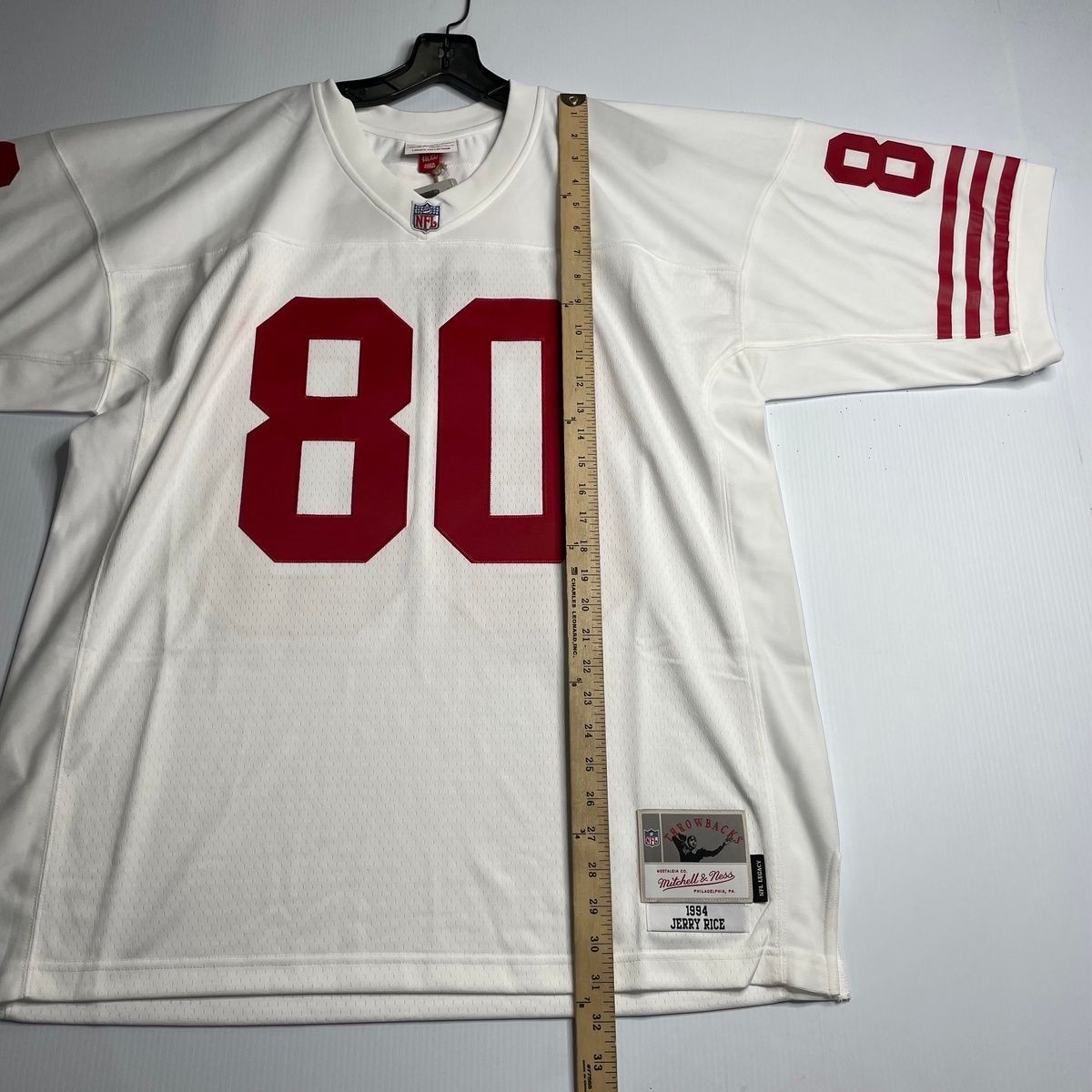 MITCHELL & NESS San Francisco 49ers Jersey Men's Size XL White | eBay