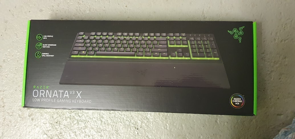Razer Unisex Black Ornata V3 X - Low Profile Gaming Keyboard (Silent… In Size 16.8 - Image 2