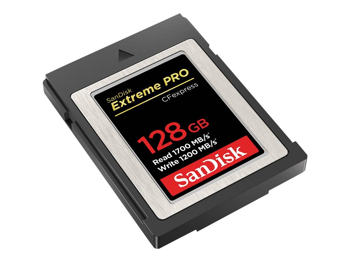 SanDisk SDCFE-128G-GN4NN 128 GB CFexpress 1700 MB/s 1200 MB/s Nero CF Express