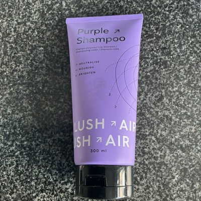 Lush Air Purple Blonde Hair Shampoo 300ml Neutralise Nourish Brighten