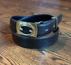 Vintage GUCCI Belt Reversible Black Brown Men’s Women’s Designer Logo Classic