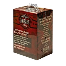 2023 Leaf Heroes of Wrestling Blaster Box
