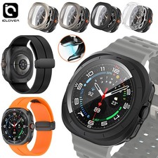 For Samsung Galaxy Watch Ultra 47mm Hard Case Screen Cover  Silicone Band Strap