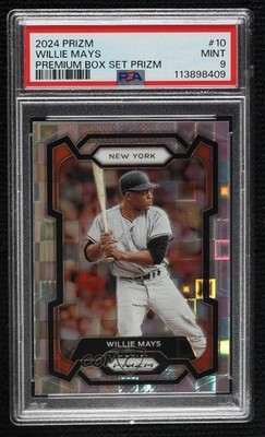2024 Panini Prizm Premium Box Set Prizm 24/199 Willie Mays #10 HOF 13u1