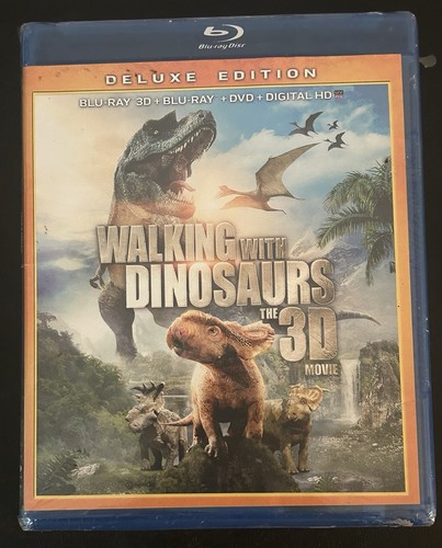Walking With Dinosaurs *NEW* Blu-ray 3D+Blu-ray/DVD+Digital Family - Picture 1 of 4