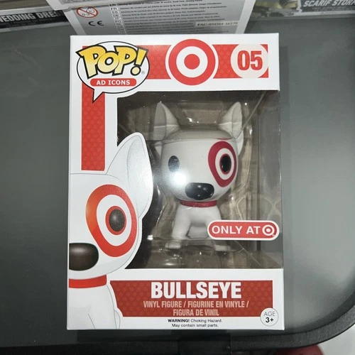 Funko Pop! Vinyl: Ad Icons - Bullseye - Target (T) (Exclusive) #5 w protector