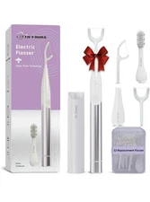 Dr. Emma Electric Vibration Flosser, Power Flosser for Adults, Gum Stimulator...