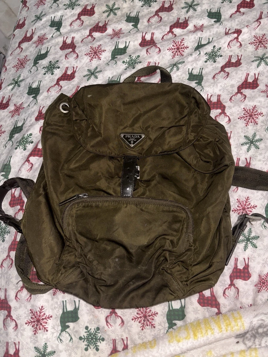 PRADA Backpack Green Bags & Handbags for Women for sale | eBay