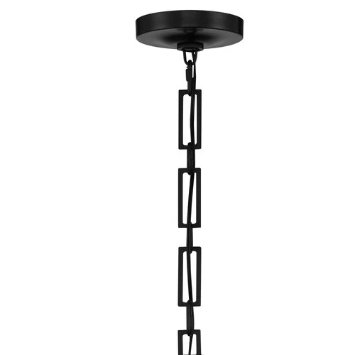 Crystorama Alston 10" Wide Matte Black 2-Light Mini Chandelier - Picture 4 of 10