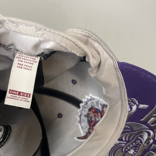 Vintage Toronto Raptors Hat 47 Brand NBA Hardwood Classics Snapback Baseball Cap - Picture 7 of 7