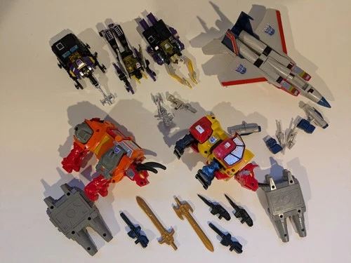 Transformers Lot Of 6 G1 Decepticon Figures