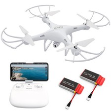 CW4 RC Drone with 720P HD for Adults RC Quadcopter with Auto Hovering, Key St...