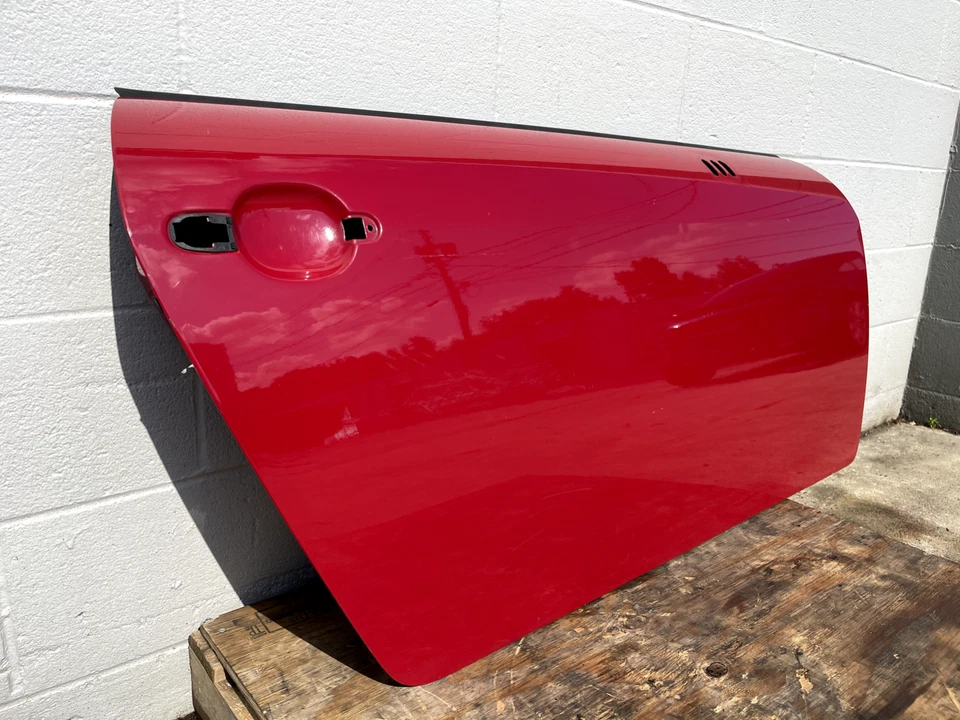 2000-2006 AUDI TT QUATTRO MK1 8N RIGHT PASSENGER SIDE RH DOOR SHELL RED - Image 3 of 4