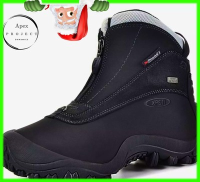 XPETI Men's Waterproof Insulated Winter Snow Boots for Ultimate Comfort