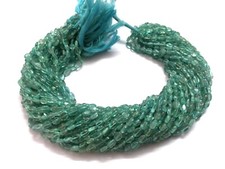 5 Strand Natural Apatite Oval Smooth 4x6-5x7mm Apatite Loose Beads 12"inch
