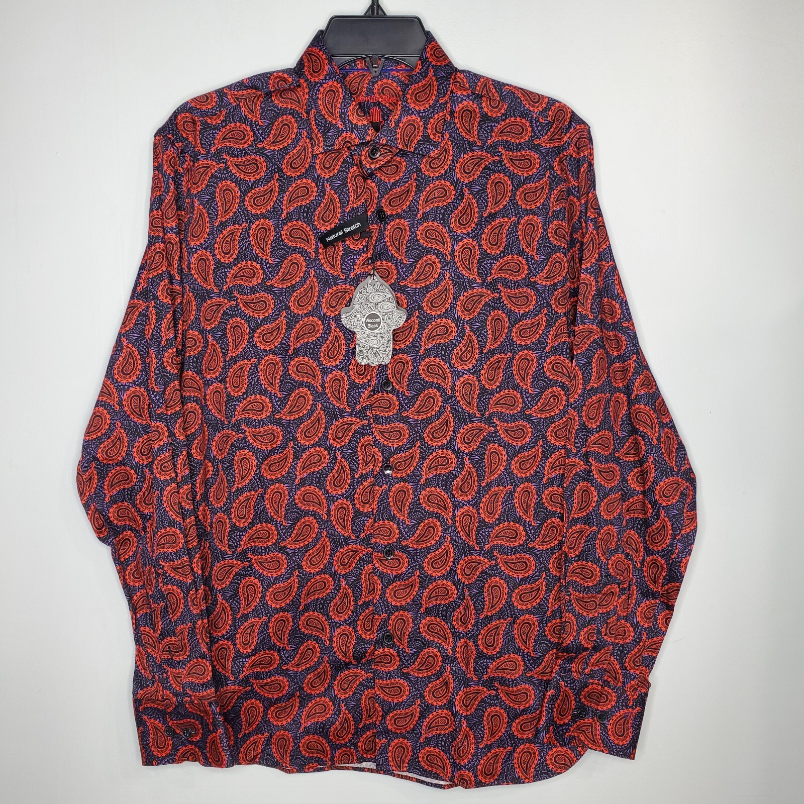 Final Sale | Luchiano Visconti Red Shirt | Size Small