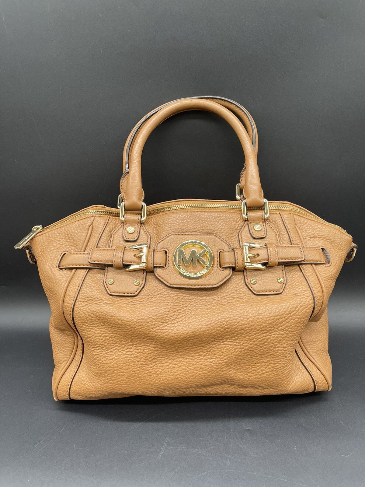 Michael Kors ‘Riley’ Leather Purse-Belted Front B… - image 1