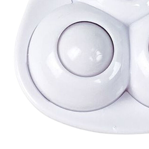4pcs Sticky Swivel Pulley No Noise for Bins Storage Box Furniture (White B) - Picture 5 of 7