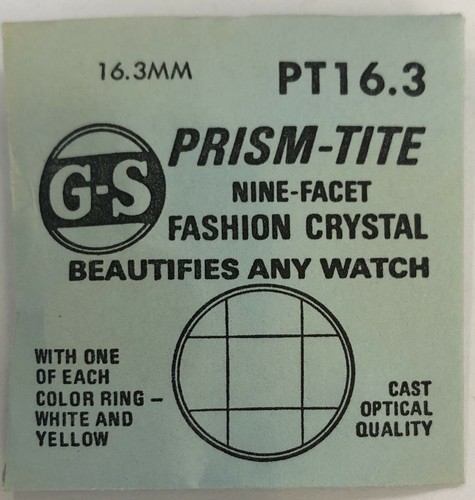 Original NOS G-S "PT" Wristwatch Crystals - Many Variations Available! - Picture 15 of 211