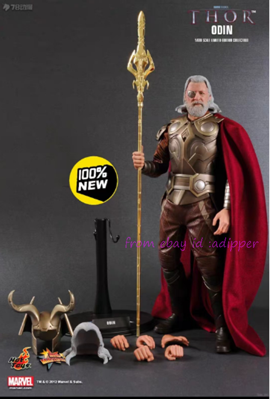 Perfect Hot Toys Mms148 1/6 Odin Anthony Hopkins Action