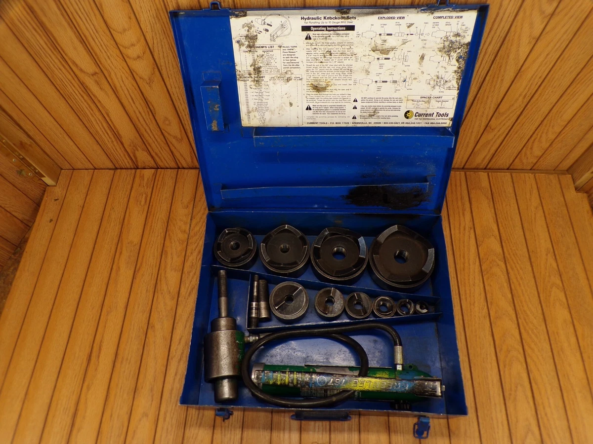 Greenlee knockout punch set deals