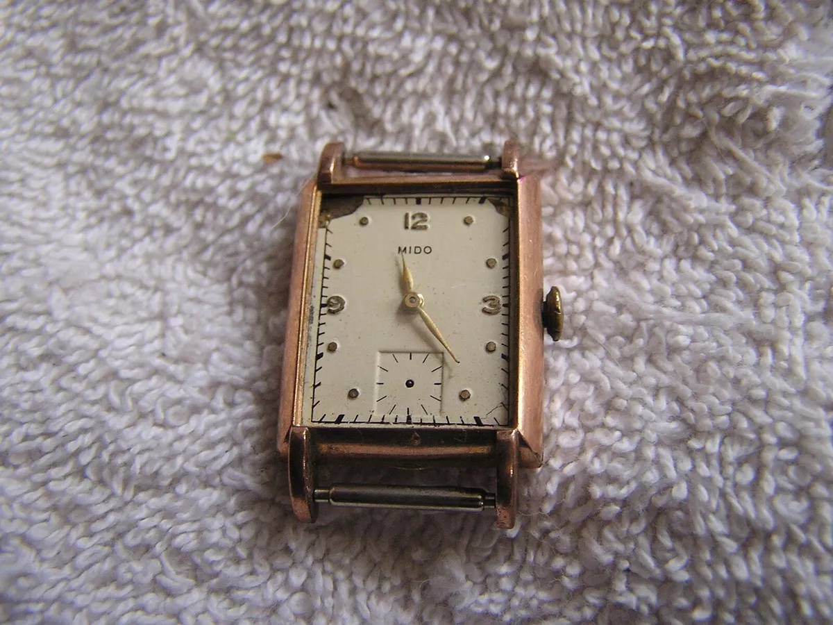 Vintage Mido Watch 14K Gold Filled L K 17 Jewels