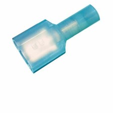Male Quick Disconnect Nylon Fully Insulated .250" 16-14 AWG Blue - 25PK