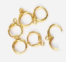 30 pcs Round Leverback EarWire 12mm