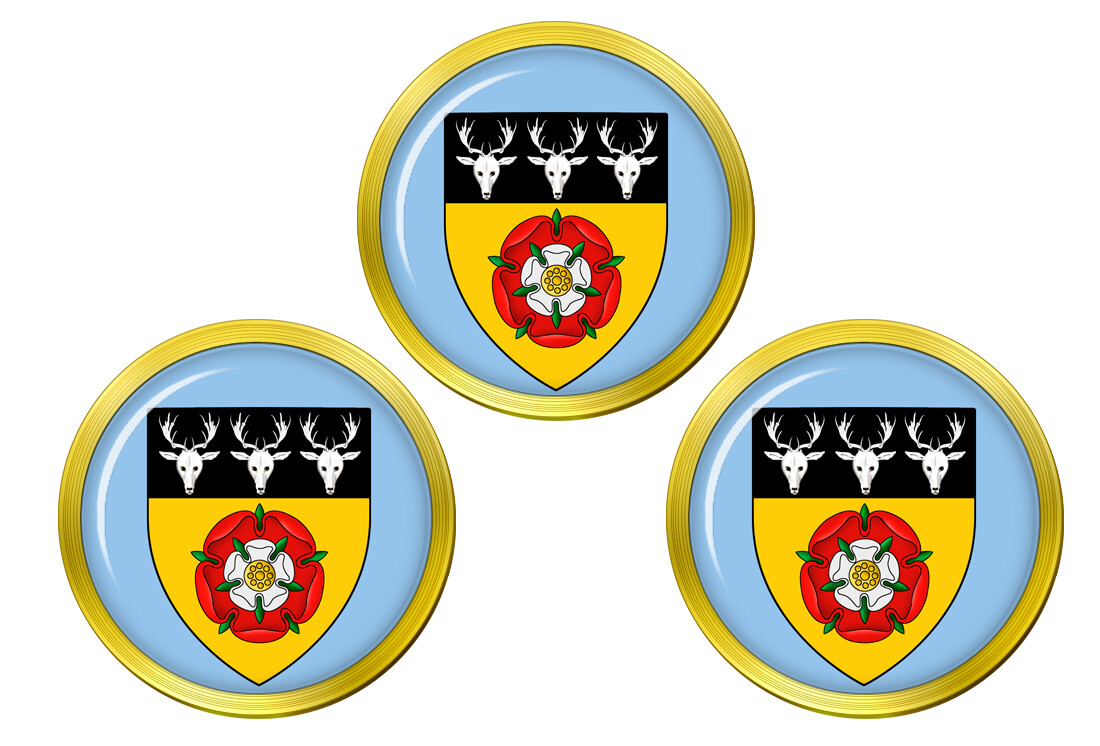 Derbyshire (England) Golf Ball Markers