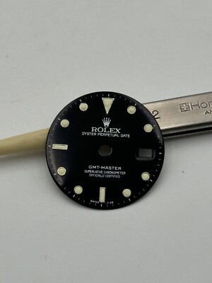 rolex gmt master swiss t-25 dial Zifferblatt