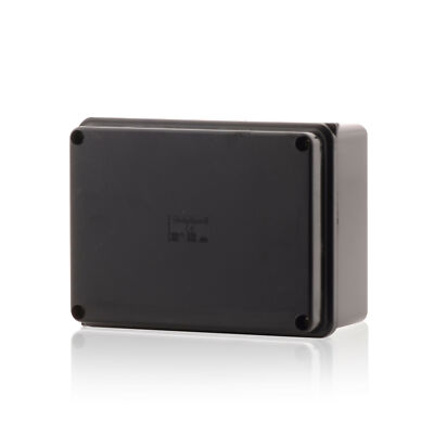 Verteilerkasten Aufputz Feuchtraum Abzweigkasten Verteilerdose Ip65 Schwarz ABS
