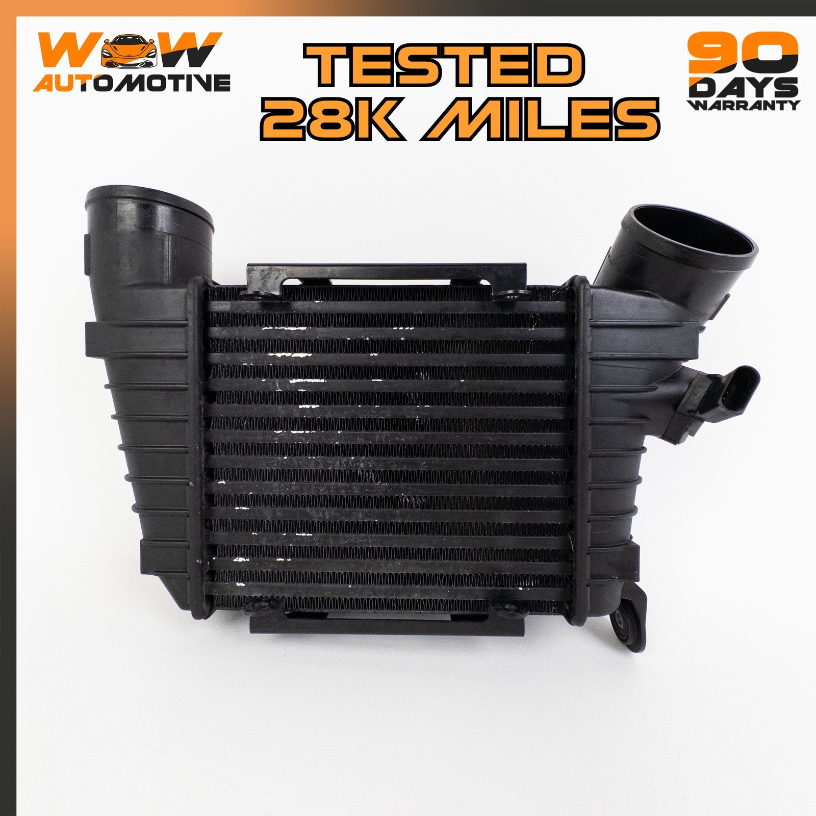 04-13 BENTLEY CONTINENTAL GTC FLYING SPUR RIGHT INTERCOOLER CHARGE AIR COOLER OE