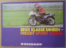ZÜNDAPP  Prospekt Zündapp Modelle 1984 CS 50   GTS 50  KS 80  Super K 80  CX 25