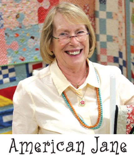 Moda PICTURE PERFECT 21807 15 Green Check AMERICAN JANE Quilt Fabric 30's 