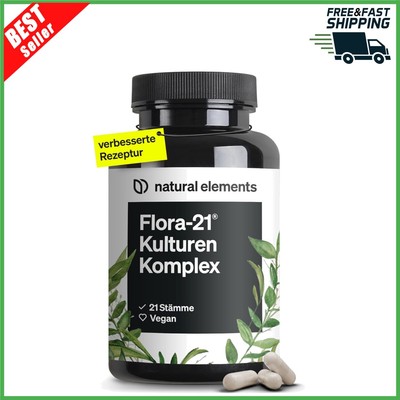 Flora 21 Kulturen Komplex   21 Bakterienstämme +  Inulin   180 magensaftre...