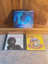 Jimi Hendrix Lot Of 3 CDs, Are You Experienced, Stone Free, Valleys Of Neptune