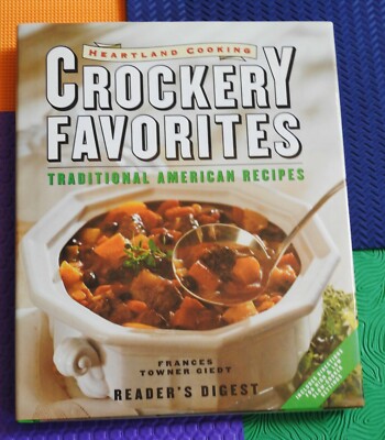  Crockery Favorites  CROCKPOT SLOW COOKER Traditional American recipes HB/DJ