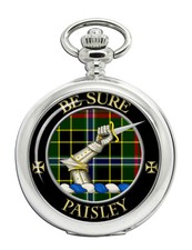 Paisley Scottish Clan Pocket Watch