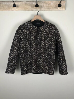 zara animal print puffer jacket