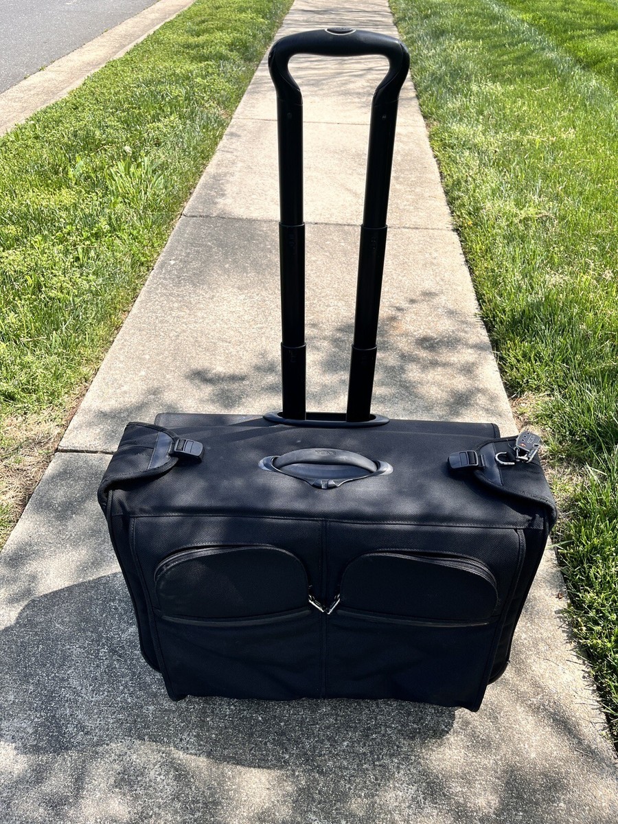 Tumi Alpha G4 Upright Rolling 2 Wheels Garment Bag Suitcase