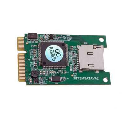 CHENYANG MSATA 30x50mm to T-Flash Micro SD TF Card Rearder Adapter for SSD Disk
