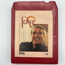 Perry Como - Perry - Restored Quad 8 Track Tape - New Pad & Splice