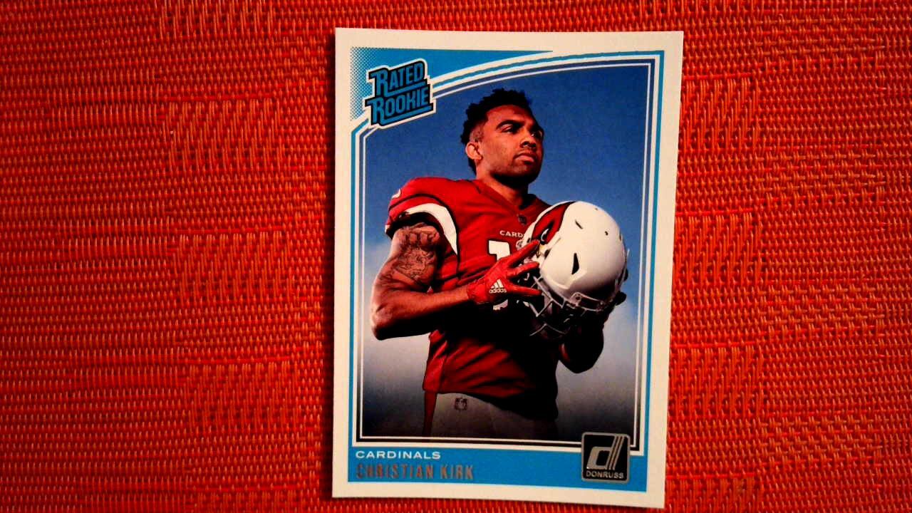 2018 Donruss Panini Rated Rookie #313 Christian Kirk